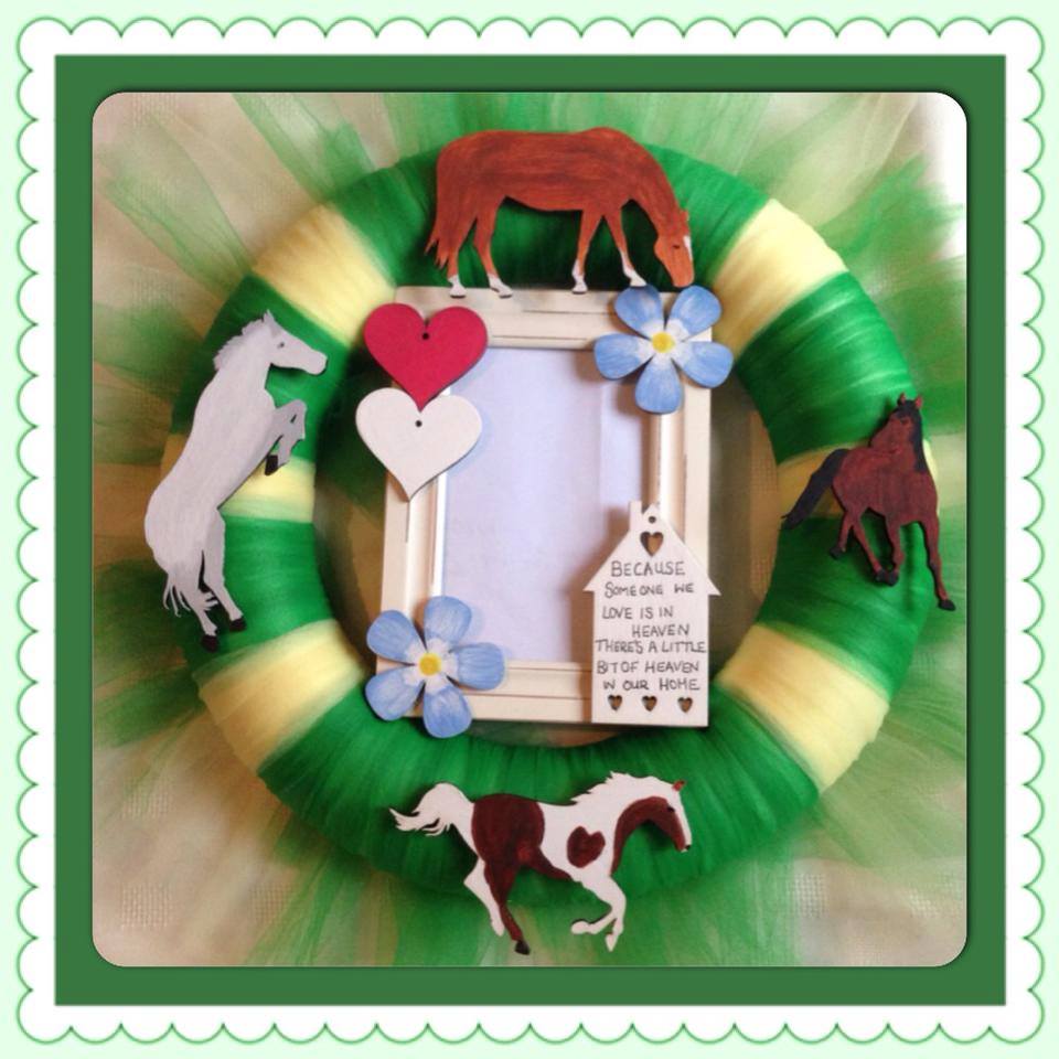 horse wreath