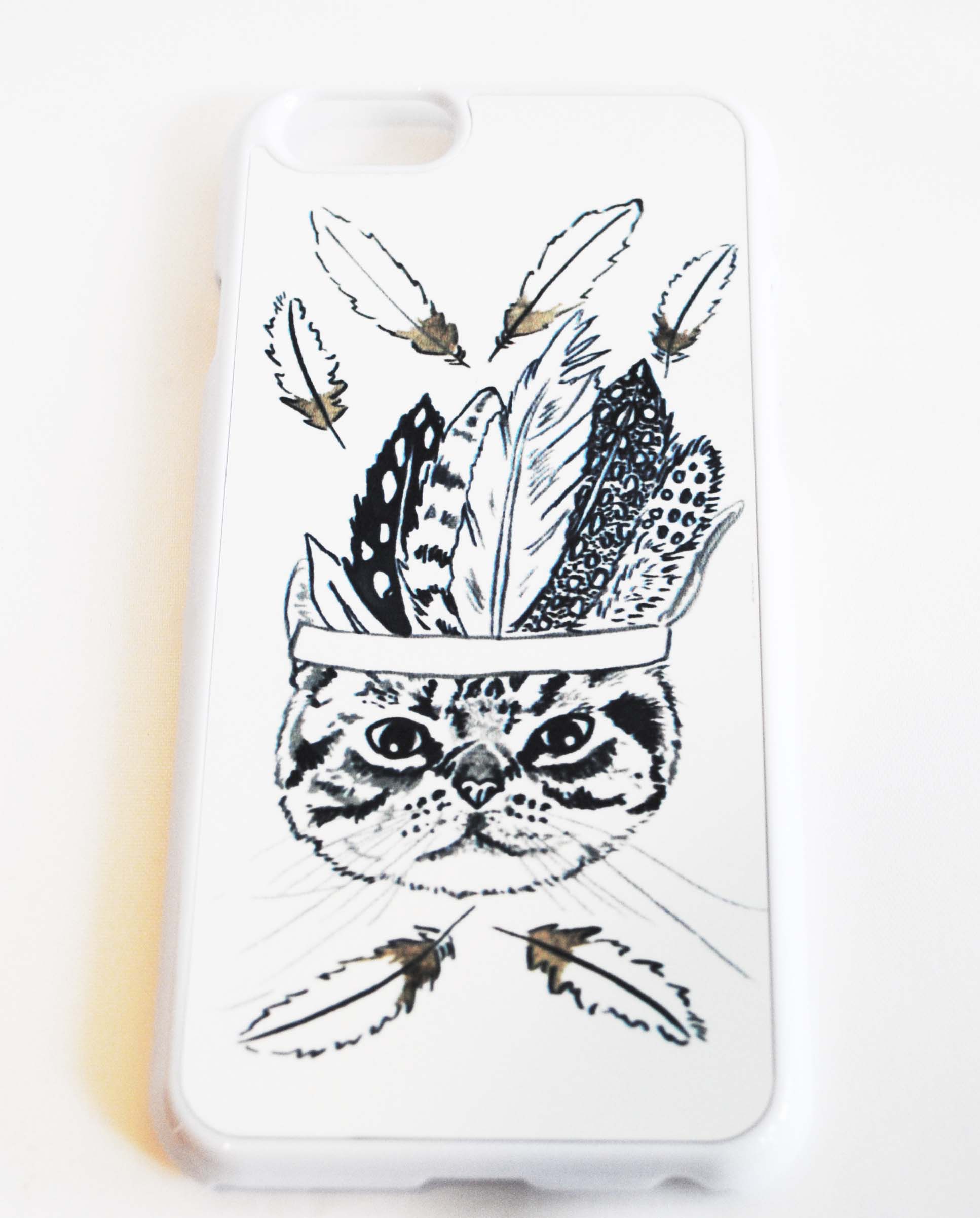 Tribal Kitty iphone case