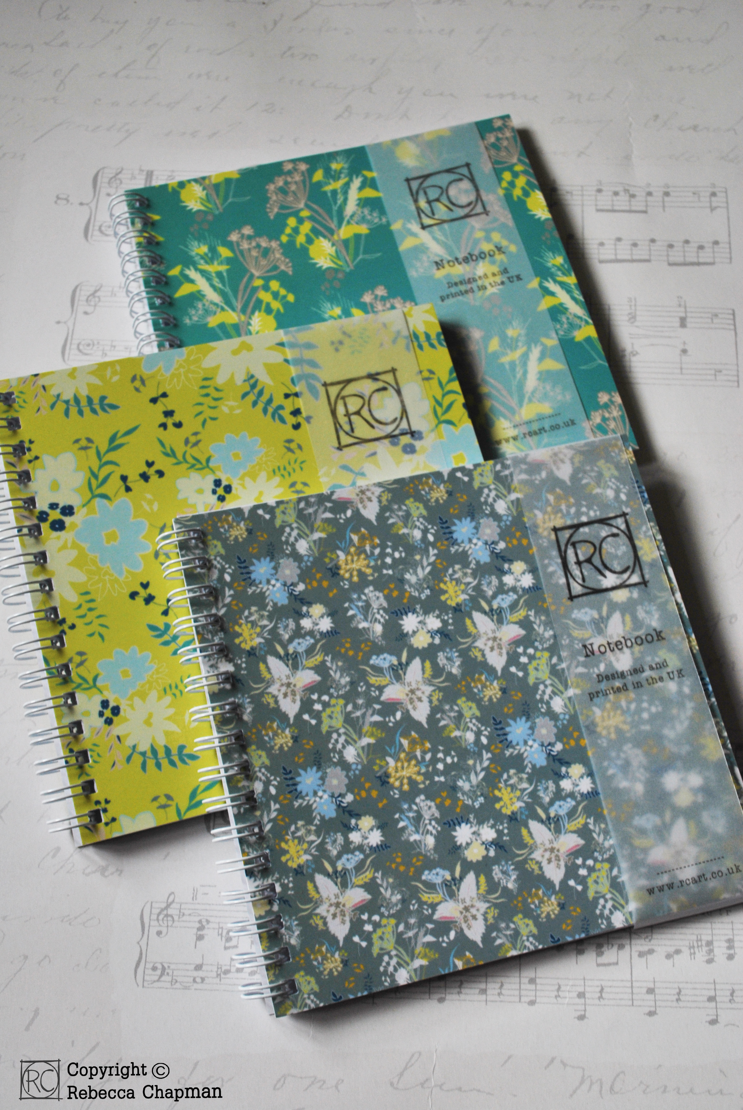 Hedegrow notebooks - Rebecca Chapman