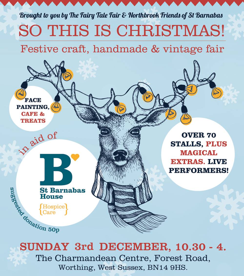 Applications open now for 'So This is Christmas' in aid of St Barnabas