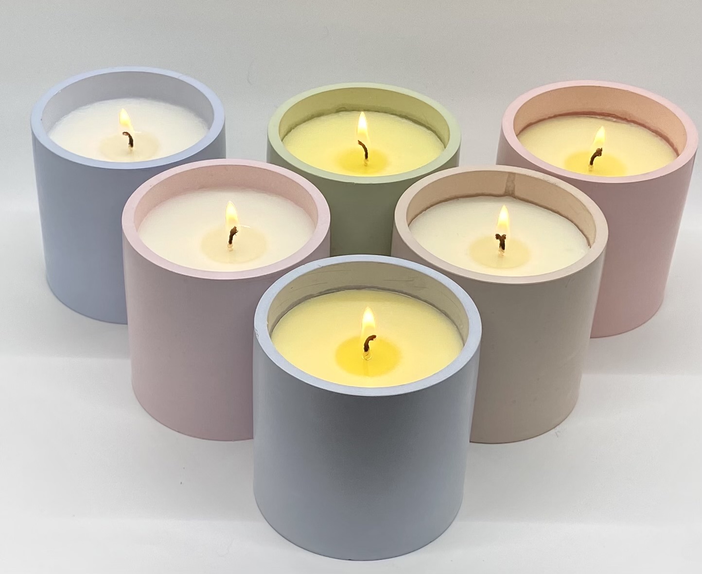 Positively Glowing Ecofriendly coconut wax candles